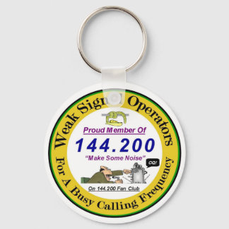 Porte-clés Porte - clé du logo de signal faible