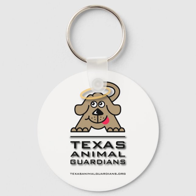 Porte-clés Porte - clé du logo des Gardiens (Recto)