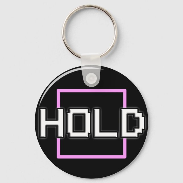 Porte-clés Porte - clé du logo HoldSquare (Recto)