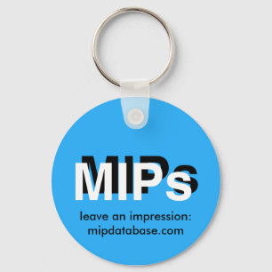 Porte-clés porte - clé du logo mips