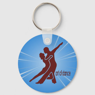 Porte-clés Porte - clé du logo rouge foncé