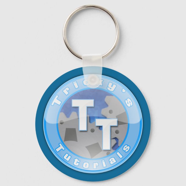 Porte-clés PORTE - CLÉ du logo TT (Recto)