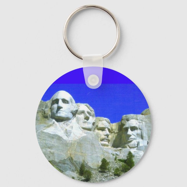 Porte-clés Porte - clé du mont Rushmore (Recto)