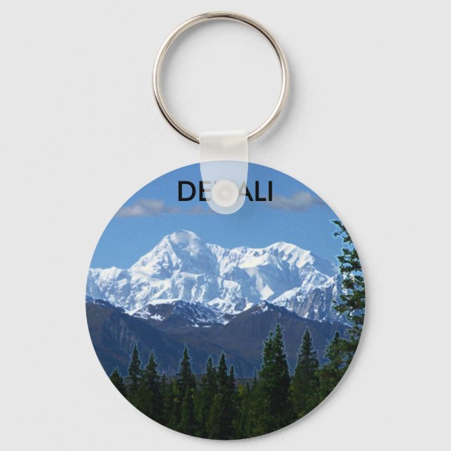 Porte-clés Porte - clé du parc national de Denali (Recto)