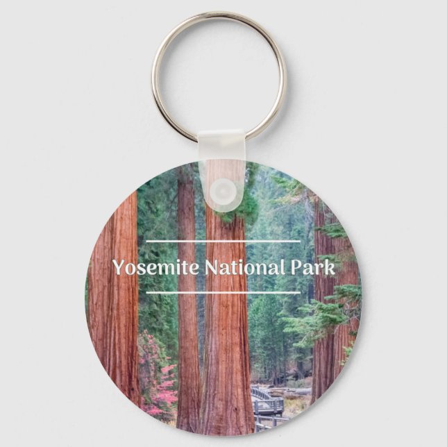 Porte-clés Porte - clé du parc national Yosemite (Recto)