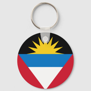 Porte-clés Porte - clé du pavillon d'Antigua-et-Barbuda