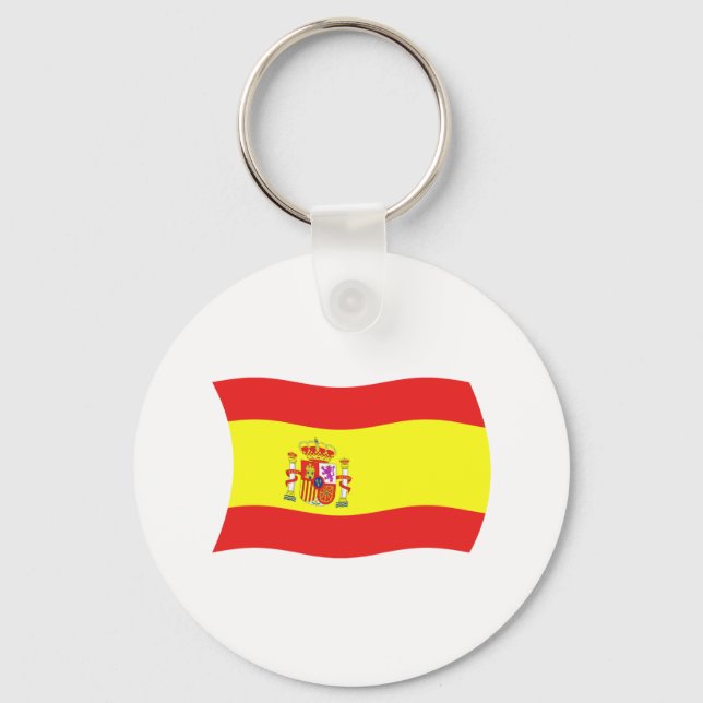 Porte-clés Porte - clé du pavillon espagnol (Recto)