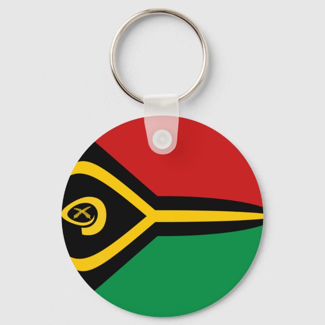 Porte-clés Porte - clé du pavillon Fisheye de Vanuatu (Recto)