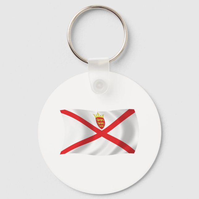Porte-clés Porte - clé du pavillon Jersey (Recto)