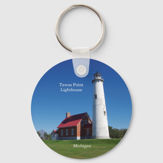 Porte-clés Porte - clé du phare de Tawas Point (Recto)