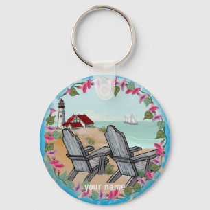 Porte-clés Porte - clé du phare Floral Noon