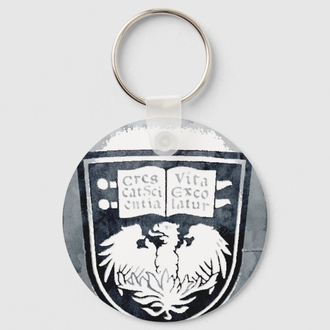 Porte-clés Porte - clé du phoque de l'Université de Chicago (Recto)