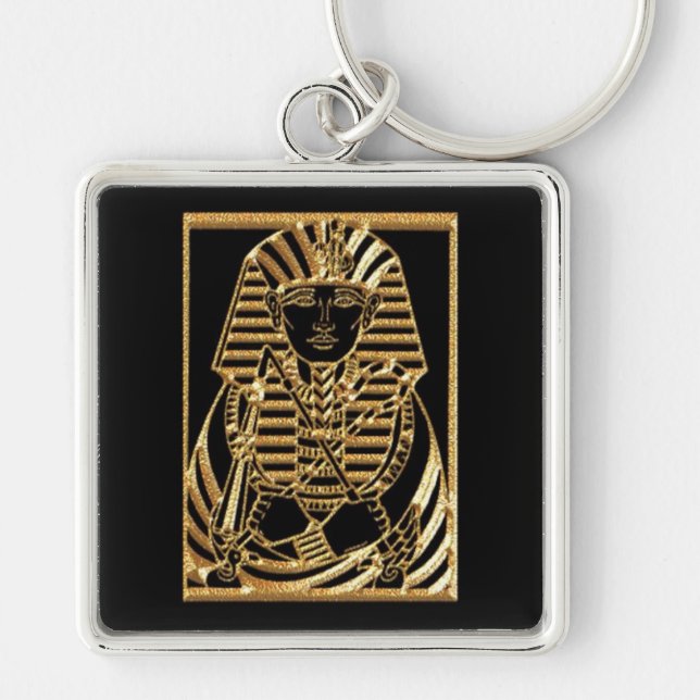 Porte-clés Porte - clé du Roi Tut Gold Egyptian (Devant)