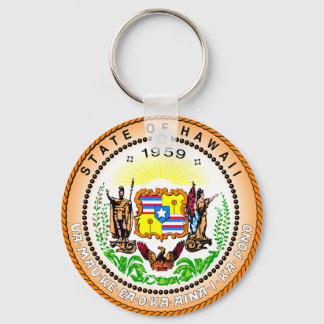 Porte-clés Porte - clé du sceau de l'État d'Hawaii