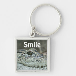 Porte-clés Porte - clé du sourire crocodile