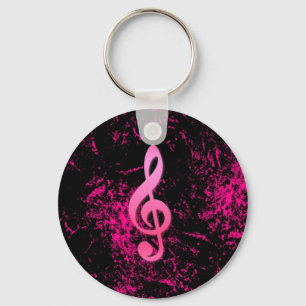 Porte-clés Porte - clé du symbole de note de musique