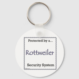 Porte-clés Porte - clé du système de sécurité Rottweiler