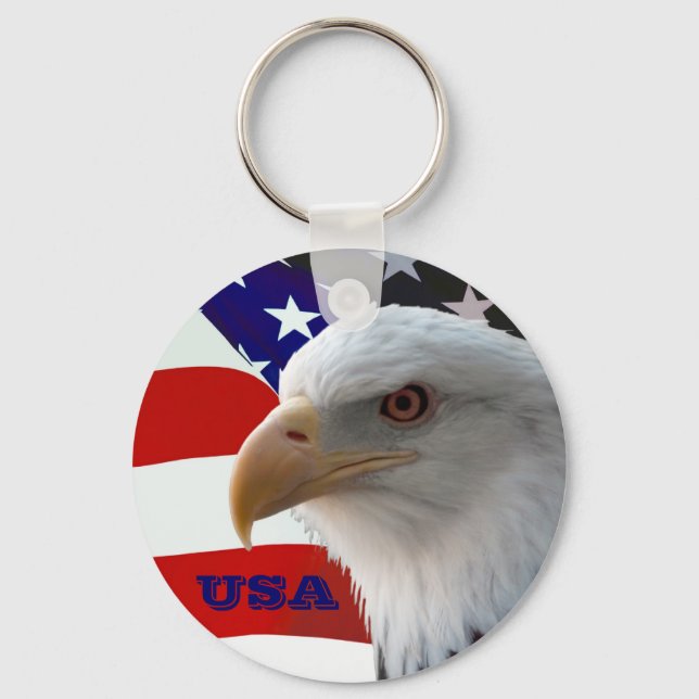 Porte-clés PORTE - CLÉ Eagle des États-Unis (Recto)