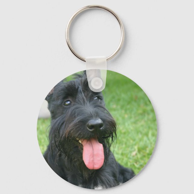 Porte-clés Porte - clé écossais de chien de Terrier (Recto)