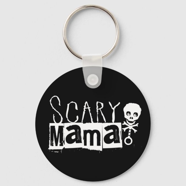 Porte-clés Porte - clé effrayant de maman (Recto)