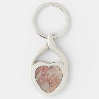 Porte-clés Porte - clé en forme de coeur