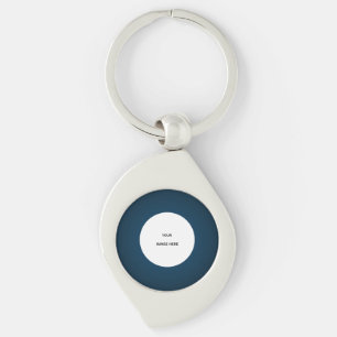 Porte-clés Porte - clé en métal de coeur tordu
