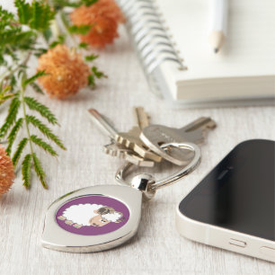 Porte-clés Porte - clé en métal en bélier très sûr