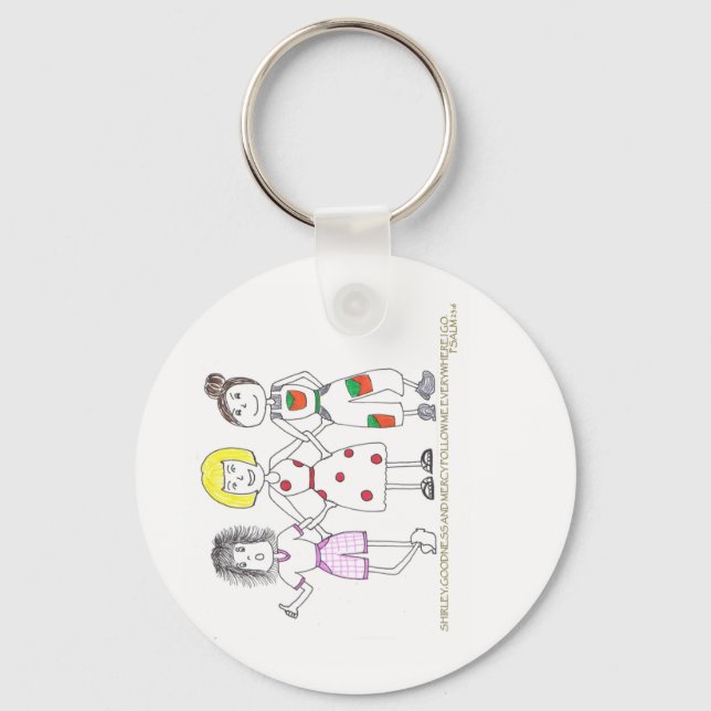 Porte-clés Porte - clé Escadron Esprit (Recto)