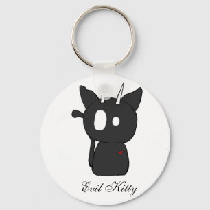 Porte-clés Porte - clé Evil Kitty