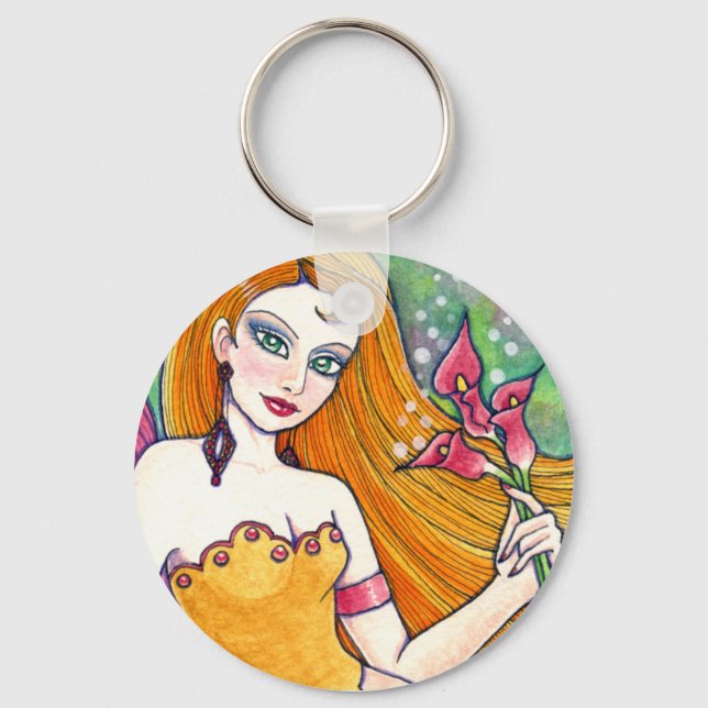 Porte-clés Porte - clé Fairy Imaginaire de Mermaid par Ann Ho (Recto)