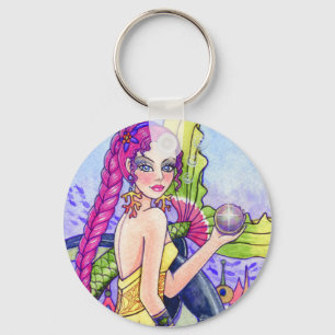 Porte-clés Porte - clé Fairy Imaginaire de Mermaid par Ann Ho