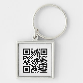 Porte-clés Porte - clé fait sur commande de code de QR
