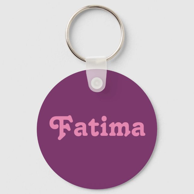 Porte-clés Porte - clé Fatima (Recto)