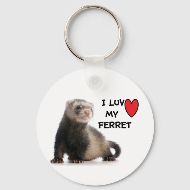 Porte-clés Porte - clé Ferret (Recto)