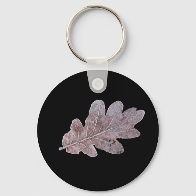 Porte-clés Porte - clé feuille chêne (Recto)