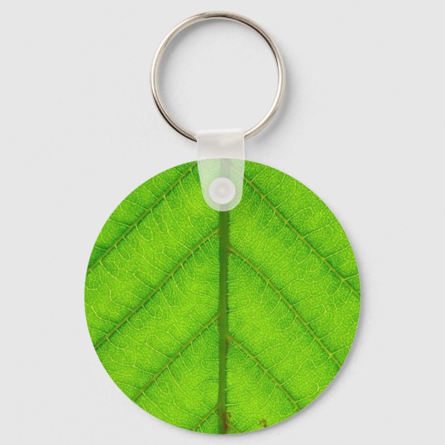 Porte-clés Porte - clé Feuille verte (Recto)