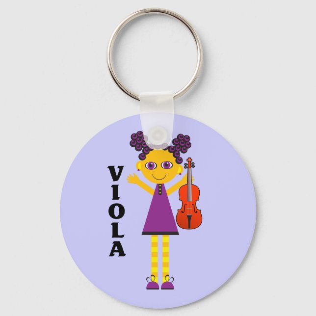 Porte-clés Porte - clé fille Viola mignonne (Recto)