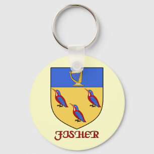 Porte-clés Porte - clé Fisher Family Shield