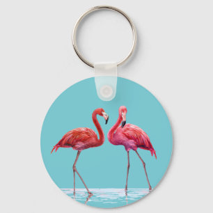 Porte-clés Porte - clé Flamant rose