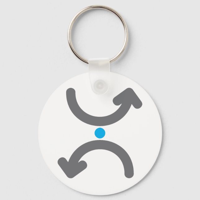 Porte-clés Porte - clé Flèches courbes (Recto)