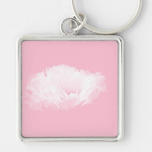 Porte-clés Porte - clé floral rose doux