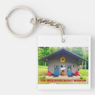 Porte-clés Porte - clé frontal du musée Scout de Ten Mile R