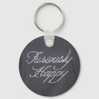 Porte-clés Porte - clé furieusement heureux