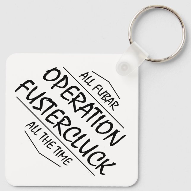 Porte-clés Porte - clé Fustercluck (Diamond) (Dos)