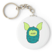 Porte - clé - Fuzzling vert