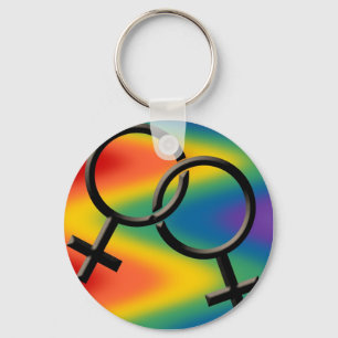 Porte-clés Porte - clé Gay pride femme Rainbow Love Porte - c