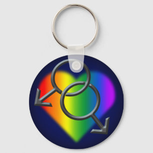 Porte-clés Porte - clé Gay pride homme Rainbow Love Cadeau