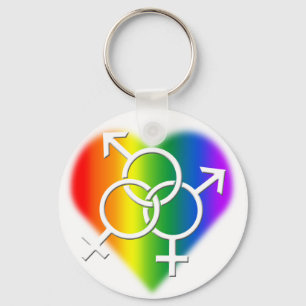 Porte-clés Porte - clé gay pride Rainbow Love Porte - clé LGB