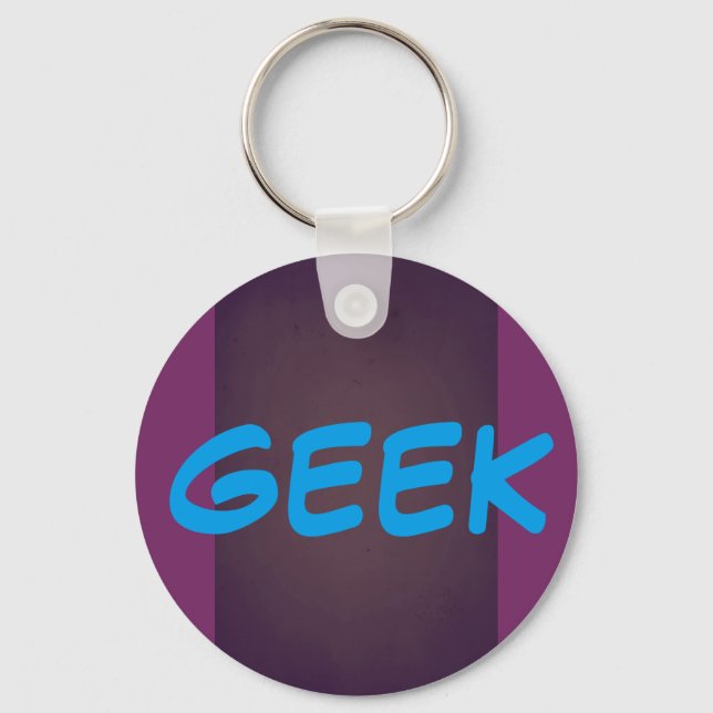 Porte-clés PORTE - CLÉ geek (Recto)