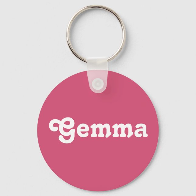 Porte-clés Porte - clé Gemma (Recto)